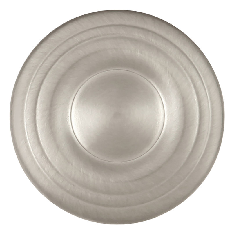 Conquest 1 3/16" Diameter Mushroom Knob, Satin Nickel