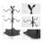 Metal Mug Tree with 6 Hooks