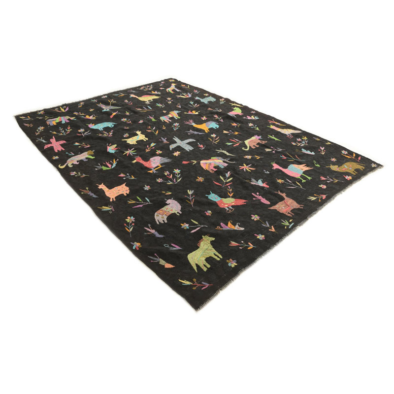 Oldfield Black Rug