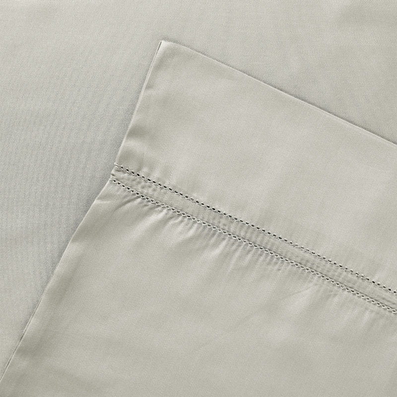 Ensemble de draps en mélange de coton 1000 fils , Grand, Bouleau