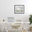 «Morning Mood Impression», reproduction sous verre encadrée, design par Lanie Loreth-1239500132-1239500121
