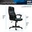 Fauteuil de direction à dossier moyen