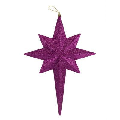 20" Glittered Bethlehem Star Shatterproof Christmas Ornament