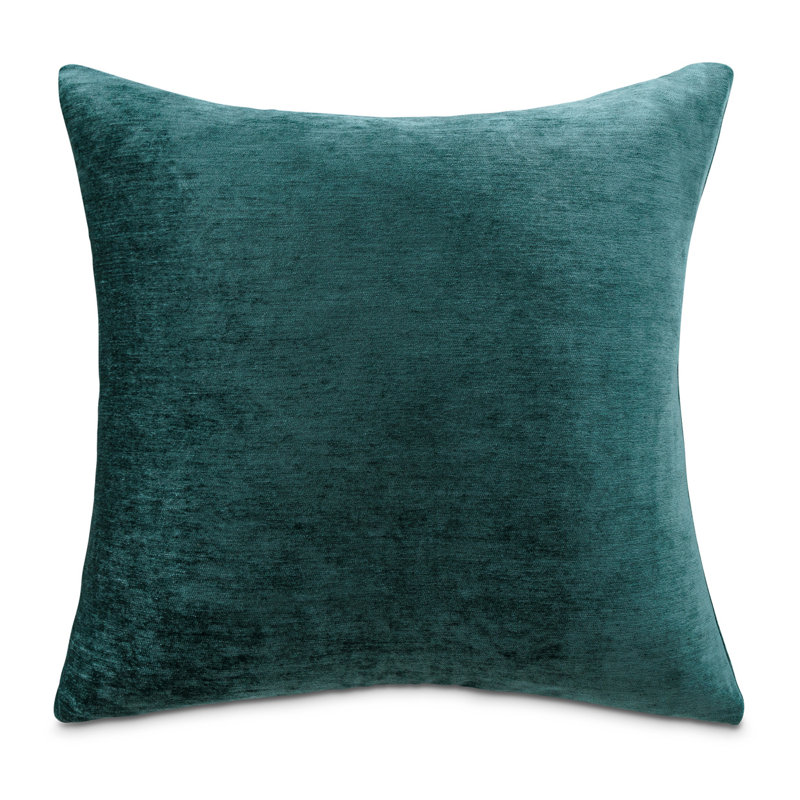 The Smith Square Pillow Cover & Insert, Teal