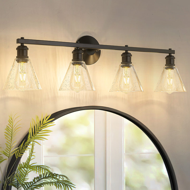 Beckmann 4 - Light Dimmable Vanity Light, Matte Black
