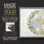 Weathered Aspen Wreath Collection A -Framed Print - Restickable