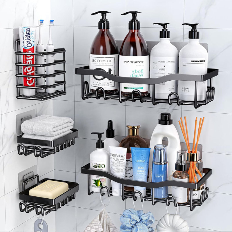 Metal Bathroom Shelves
