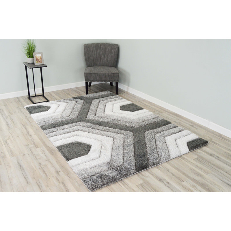 Szymon Geometric Indoor Rug, Rectangle 8' x 10'5"