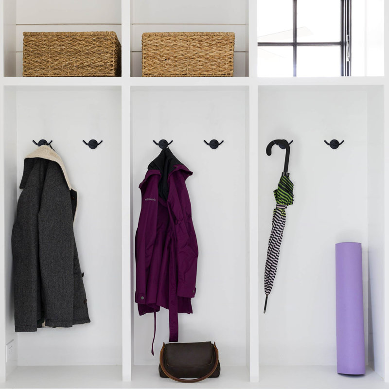 Mounting Towel Hook, Black