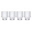 Lenox Modulus Tumblers, Set of 4, Clear