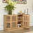 Contour 59" Curved Sideboard/TV Stand with Slat Doors-1089394511