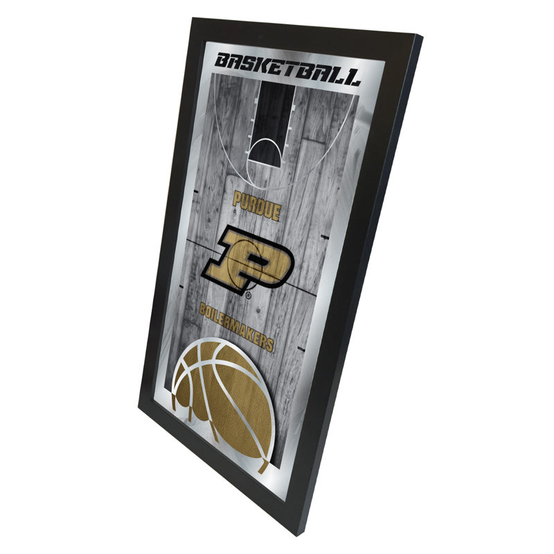 « basket mirror », impression encadrée NCAA, Purdue