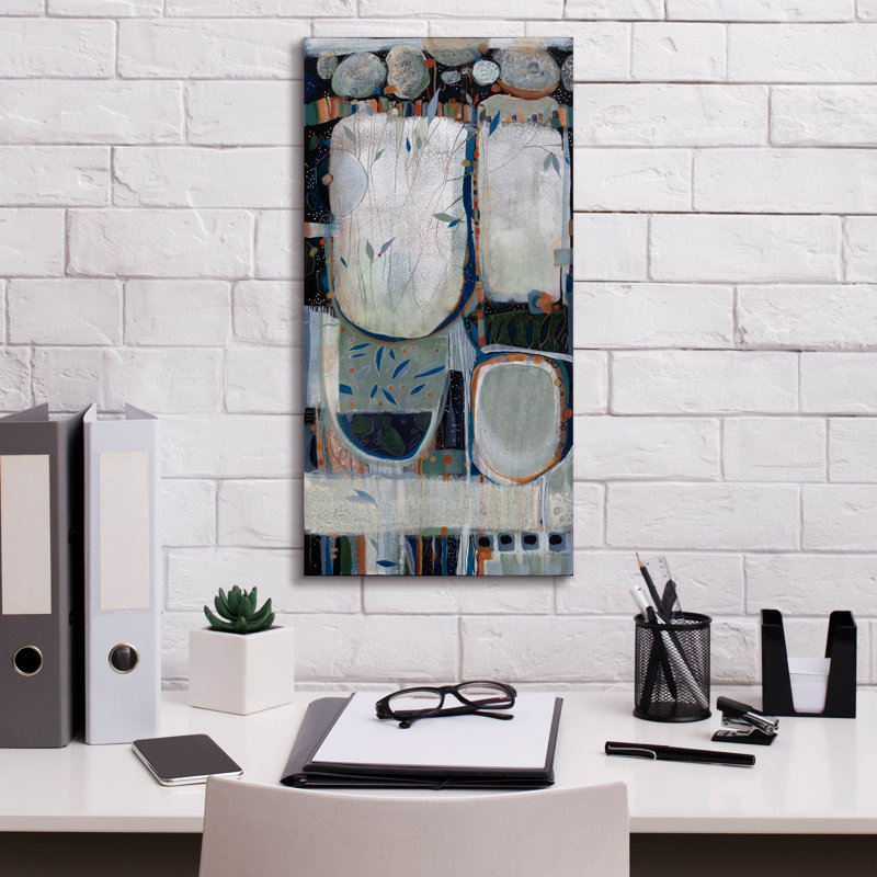 «A Fresh Start» par Sue Davis, art mural sur toile, H 24 po x l 12 po