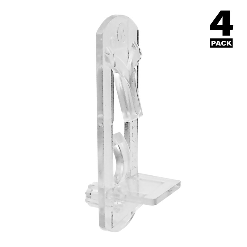 Chevilles de support en plastique autobloquantes Prime-Line, plastique, H 4,75 pi x l 1,85 pi