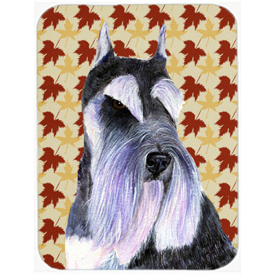 East Urban Home Schnauzer Portrait Glass Cutting Board