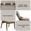 Chaise d'appoint (ensemble de 2)