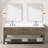 Double Bath Vanity with Cultured Marble Top