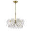 Lustre en cristal en forme de feuille 5 lumières Arberie A4746FBD3CA64DFC931A88BF1F5319A3