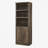 Versatile Wooden Bookshelf With USB Port And Open Shelves For Organized Storage And Display-1728684888