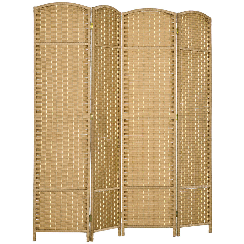 Paravent, Bois naturel