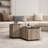 Hexagonal Rural Style Garden Retro with Drawer Living Room Corner Table Bedroom Bedside Table , Textured