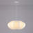 1-Light Pendant Light White Lantern for Living Room Dining Room Bedroom-114292558
