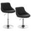 Dequesha Swivel Upholstered Adjustable Height Counter Stool-1525176461