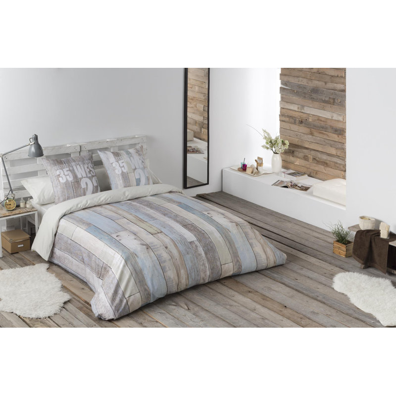 Marine Striped Duvet Cover
