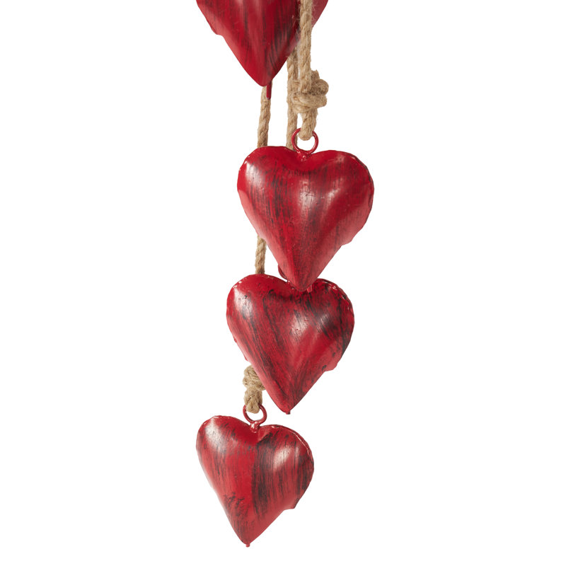 Sculpture géométrique faite à la main Apolonio, Rouge, H 35 po x l 4 po x P 2 po