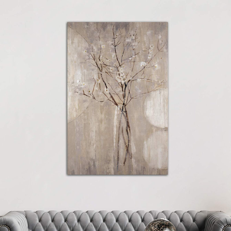 Champagne Blossoms by Liz Jardine - Wrapped Canvas Painting, 152.5 cm H x 101.5 cm W