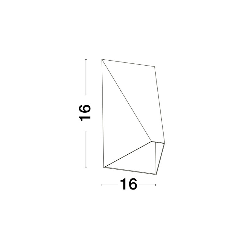 LED Flush Mounted Sconce