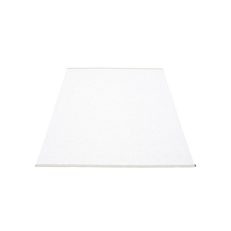 Rug MONO White 7.5 x 10.5 ft, Rectangle 7'6" x 10'6"