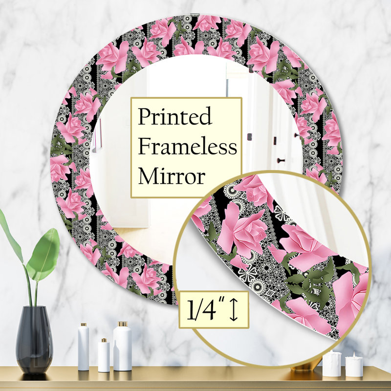 Miroir d'appoint Blossom, H 31,5 po x l po