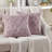 Jacquard Rabbit Faux Fur Pillow Cover-794975625-794975635