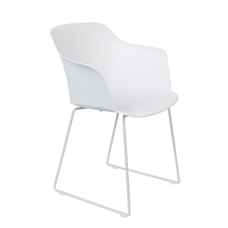 Arm Chair, White