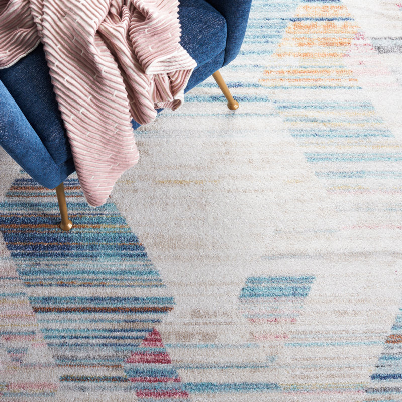 Daigo 500 Performance Abstract Rug, Rectangle 5'5" x 7'7"