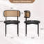 Faux Leather Upholstered Side Chair-1822454906