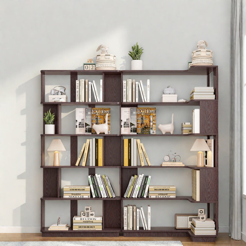 Bibliothèques extensibles peu encombrantes, design contemporain en MDF pour la maison