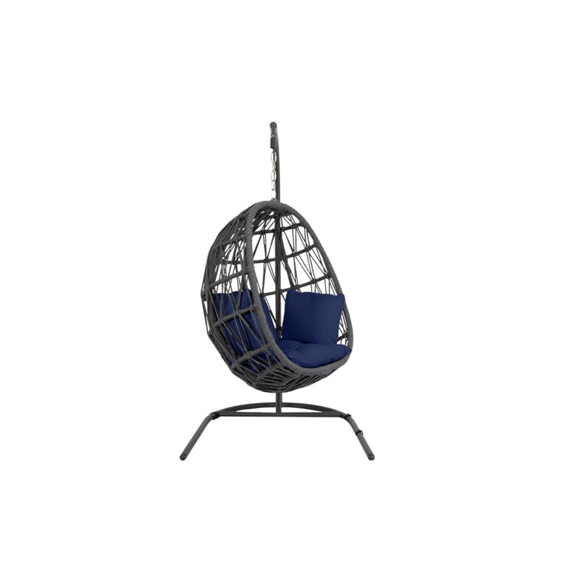 Chaise suspendue Milano, Sunbrella® Echo Midnight, Ardoise
