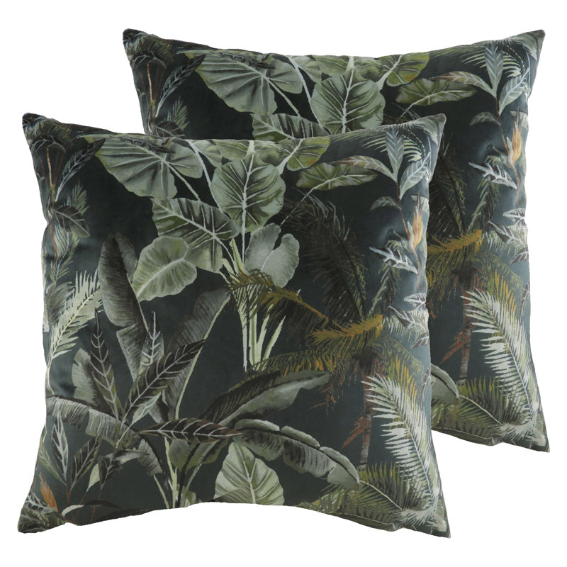 Floral Square Throw Cushion