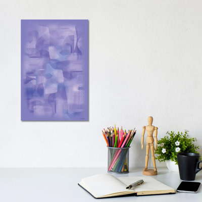 Almost Blue - Wrapped Canvas Painting