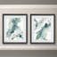 Deep Splash I-ensemble de 2 reproductions d’art encadrées sur papier