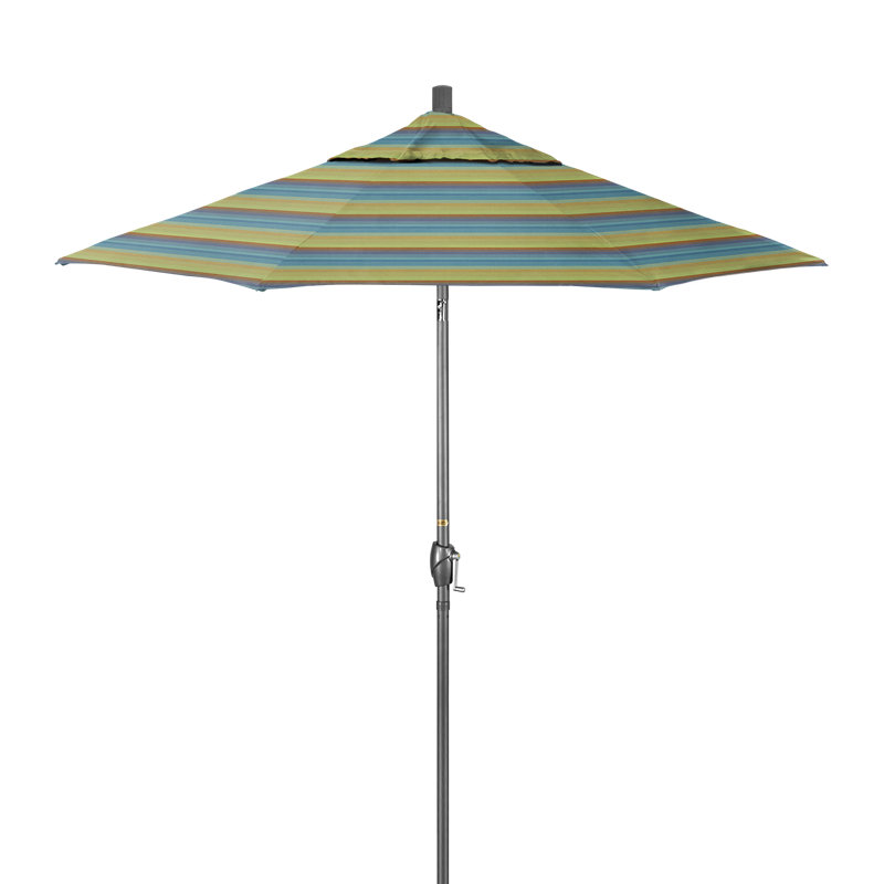 Parasol de marché 7,5', Gris, Sunbrella® lagon Astoria, Sunbrella®