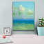 «Turquoise Ocean» par Vahe Yeremyan, art mural sur toile, 20 po x 24 po-1573773599
