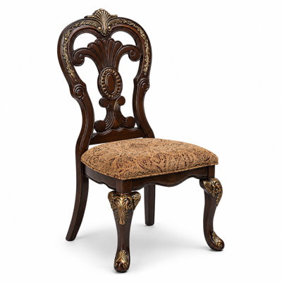 Chaise d'appoint à dossier Queen Anne Ceja