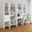 Doristine 180cm H x 40cm W Standard Bookcase-675611158