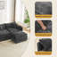 3 Seater Chenille Sofa-2093860862