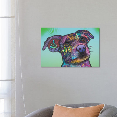 Beaker, Jack Russell Terrier by Dean Russo - Wrapped Canvas Print