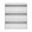 Furinno Basic 3-Tier Open Shelf Bookcase, Bookshelf, Storage Organizer, 7 x 24 x 26, White-116834299