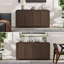 Cevat 60'' Boho Buffets & Sideboards with Rattan Sideboard Cabinet with 4 Doors-141868691